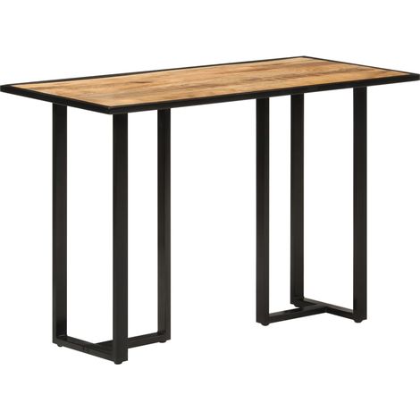 Mesa de comedor madera maciza de mango 110x55x75,5 cm vidaXL (1/5)