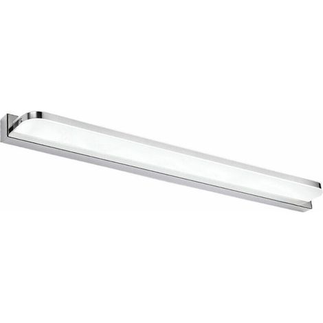 Lampe Miroir Salle de Bain Lampe pour Miroir LED 9W 600LM Miroir Lumineux Led Applique Salle de Bain Blanc Froid 6000K Acier Inoxydable Lampe Miroir LED 42cm (1/4)