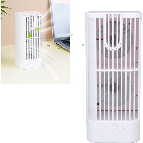 Tischventilator mit Nachtlicht, Klimaanlage, Raumkühler, elektrischer Ventilator, Nachtlicht, Steckertyp (1/5)
