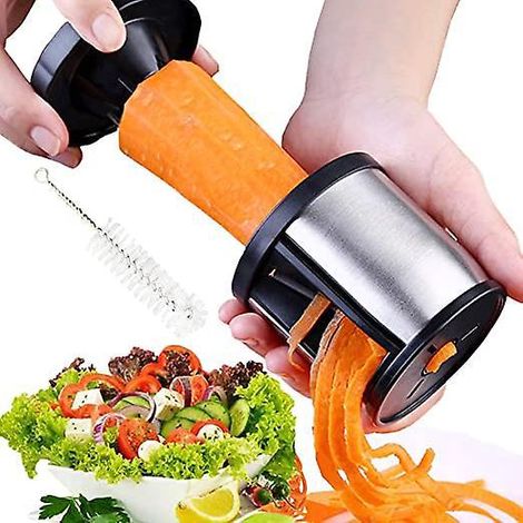Gemüsespiralschneider – Gemüseschneider für Obst und Gemüse – Spiralen, Julienne, Spaghetti, Nudeln, Bänder oder Verm (1/5)