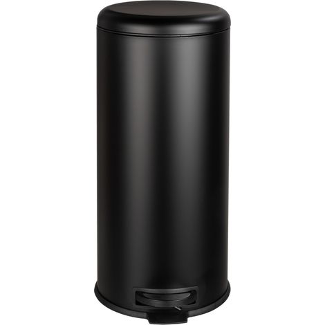 Poubelle à pédale LEMAN avec fermeture facile, 30 L, WENKO (1/4)