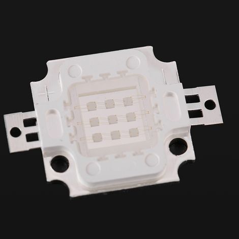 395–400 nm UV-violette LED-Chips, COB-Ultraviolett-Lampenperlen, 10 W (1/5)
