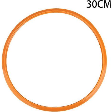 Joint d'étanchéité en caoutchouc silicone haute température, compatible avec les autocuiseurs en aluminium de 18/20/22/24/26/28/30/32/34/36 cm (1/5)