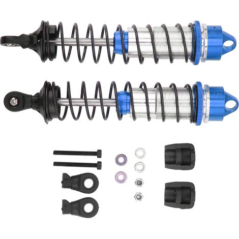 Amortisseur arrière professionnel en alliage d'aluminium pour modèles RC ARRMA 1/7 et 1/8, amortisseur de choc bleu (1/5)
