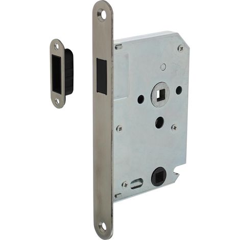 Magnetisches wc-schlösser mit Edelstahlfrontplatte WC63 - Pro