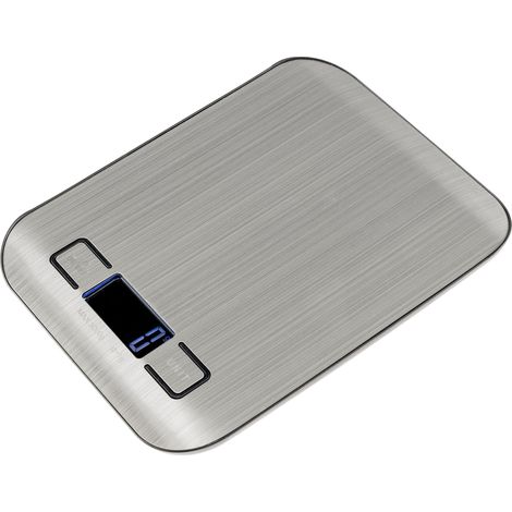 Balance de cuisine numérique CHILITEC CT KW-5, 0...5000 g, 180x140x20 mm, argent