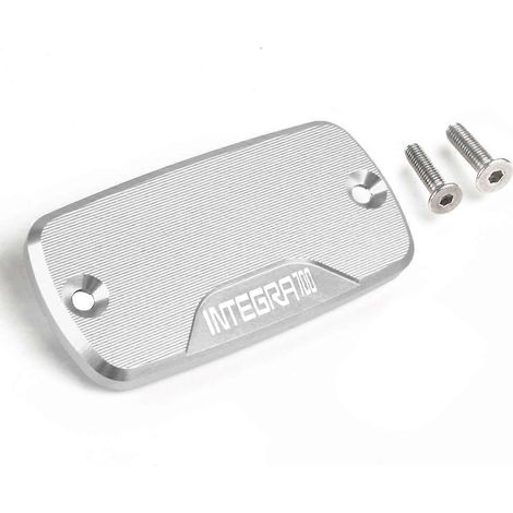 Aplicable a Accesorios para motocicletas Tapa del depósito de fluido de aluminio Cilindro de fluido de aceite PARA HONDA Integra 700 2012 2013 Integra700 (B plata) (1/5)