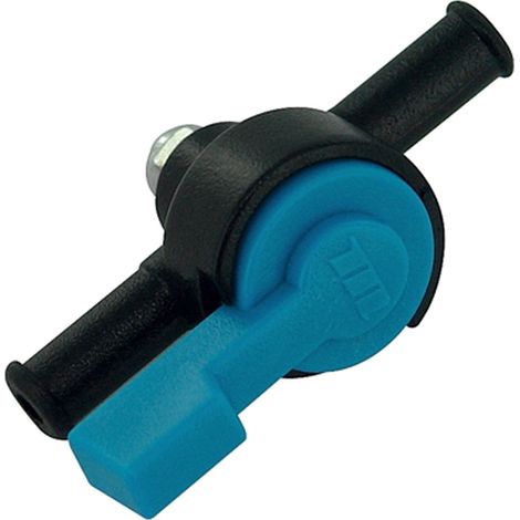 Rubinetto carburante Motoforce, 6 mm, montaggio su tubo flessibile, universale
