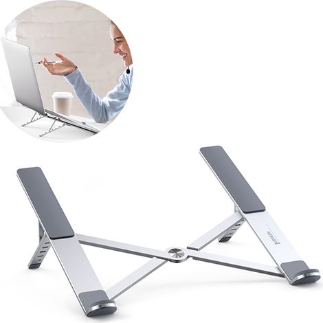 UGREEN LP451 Laptopständer, 8-17 Zoll, faltbar (silber) (1/5)