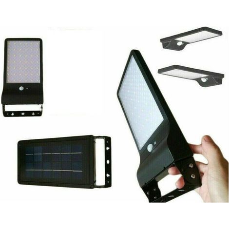 Spot 42 Led Avec Panneau Solaire Et Détecteur De Mouvement Spot Crépusculaire 20w (1/2)