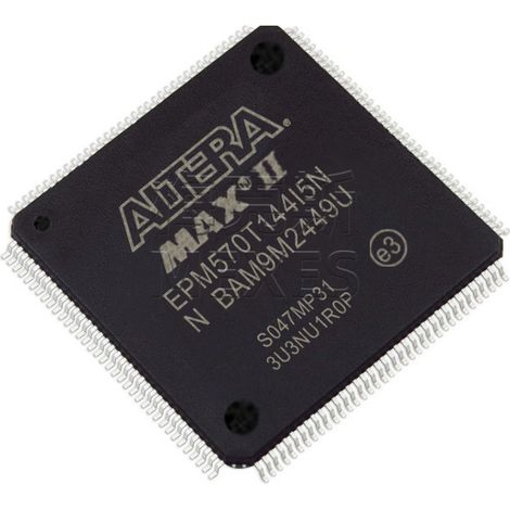Set of 5 microcontroller (MCU) integrated circuits (ICs) EPM570T144I5N