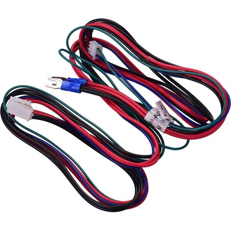 Anet 20AWG Heizbettdraht, 90 cm/35,4 Zoll Länge, für Anet A8 A6 A2 A3 E12 E10 3D-Drucker (1/2)