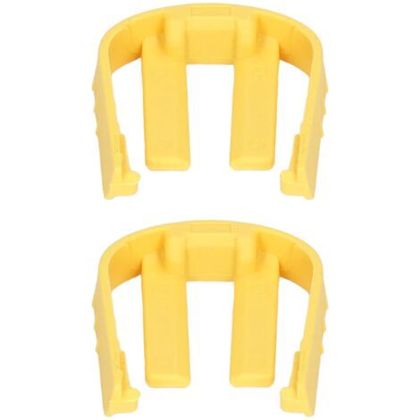 2Pcs Connecteurs Rapides de Clip C, Clip C de Remplacement de Déclencheur de Nettoyeur Haute Pression pour Karcher K2 K3 K7 Déclencheur de Nettoyeur Haute Pression de Voiture(Jaune) (1/5)