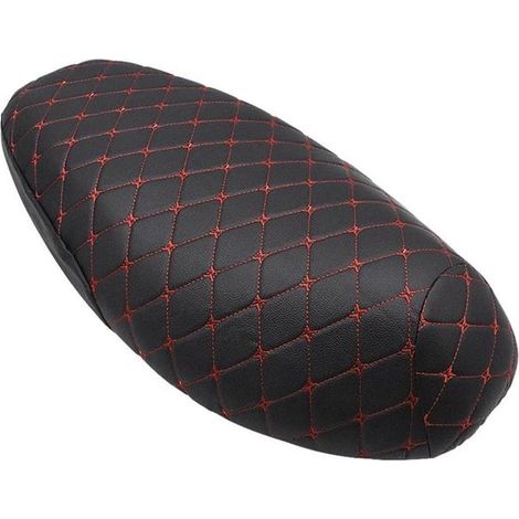 Funda para asiento de motocicleta - Funda protectora para scooter - Protege el asiento - Doble capa reforzada - XXL - Negro (1/5)