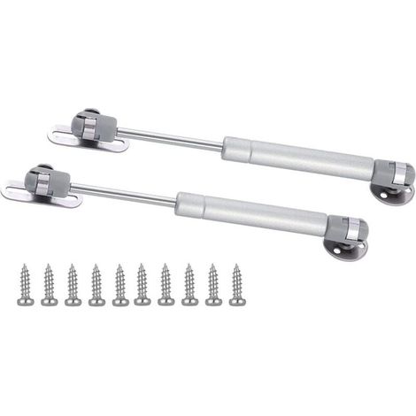 60N = 6kg de force 2PCS vérins à gaz 60N verin meuble hydraulique ressort amortisseurs à gaz d'origine porte armoire de cuisine Bras pneumatique pour levage de porte armoire meuble cuisine amortiss (1/4)