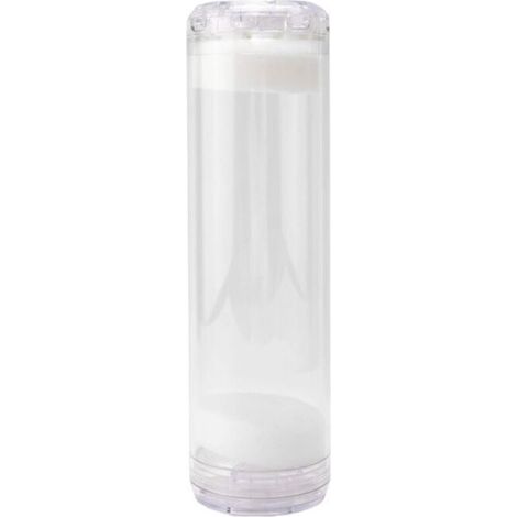 1 Boîtier de filtre à eau, transparent, rechargeable, plastique, pour système standard 10 pouces (1/5)