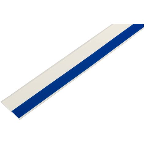 Schellenberg 66408 Profili in PVC autoadesivi per pareti 40 x 1,5 mm, 50 m, Bianco, impiallacciatura di Giunti e transizioni a finestre, armadi o Porte (1/5)