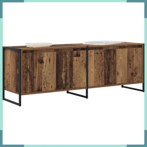886514 Meuble TV Bois Ancien 140 x 36 x 49.5 cm Bois d'ingénierie (1/5)