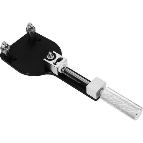 Coupe-filtre à huile 77750, outil de coupe d'élément filtrant en alliage de zinc, haute résistance, résistant à la déformation, convient aux éléments filtrants de 2-3/8 à 5 pouces, noir. (1/5)