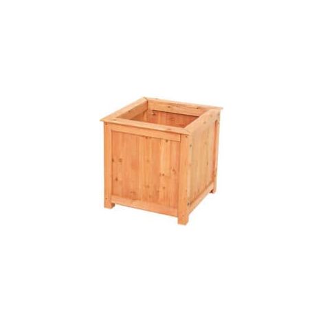Fioriera In Legno Quadrata - cm.40x40x40h.