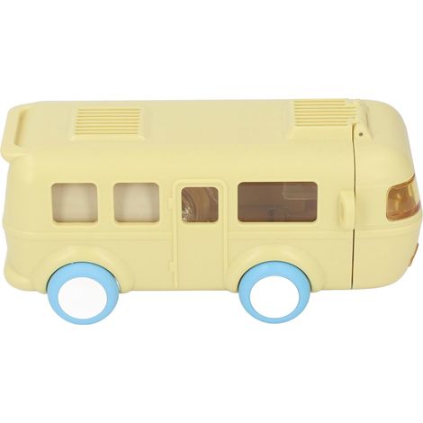 Gobelet Enfant 500ml avec Paille, Bouteille d'Eau Portable Cartoon Jaune, Couvercle Bascule Anti-Fuite, Brosse de Nettoyage Incluse (1/5)