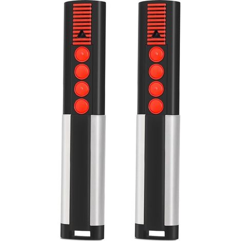 Lot de 2 télécommandes de rechange pour porte de garage d'été 868,8 MHz 4 canaux compatibles avec Sommer 4020 TX03-433-4, 4020V000, 4025V000, 4026V000 (1/5)