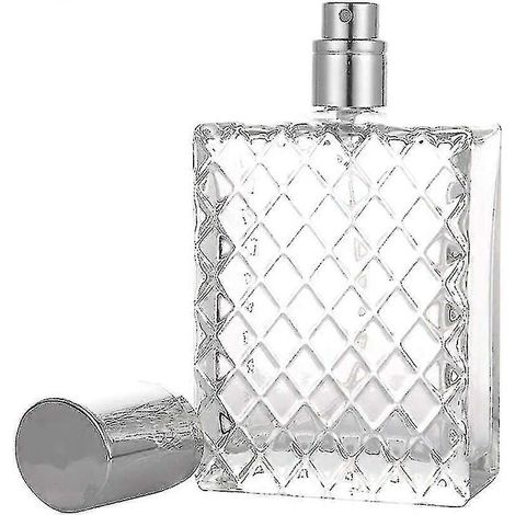 Flacons vaporisateurs de parfum en verre transparent rechargeables et vides, 100 ml, format voyage, étanches, pour une diffusion fine. (1/4)