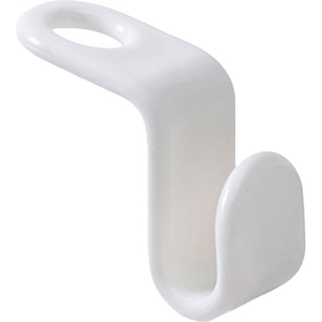 Crochets de connexion pour cintres, 20 pièces extra large, économiseur d'espace, attaches pour cintres en plastique, penderie cascade, porte-vêtements robuste, usage intensif (1/5)