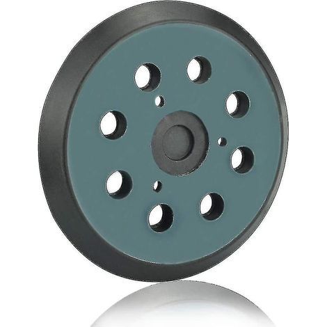 Makita Patin de ponçage 125 mm Disque de ponçage 8 trous Patin de ponçage Makita 5 pouces (noir) (1/5)