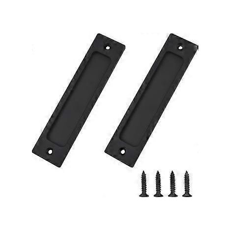 Porte coulissante rectangulaire encastrée avec vis de fixation en aluminium (1/4)