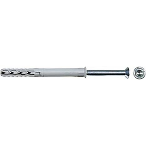 Fischer 50x Langschaftdübel SXR 10 x 120 mm T mit Sicherheitsschraube nicht rostender Stahl A4 - 46278