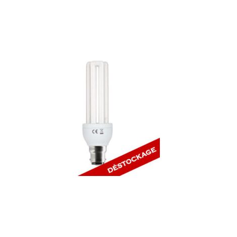 Ampoule stick BIAX T3 ECO 20W 2700K culot B22 - 88719 - GE Lighting