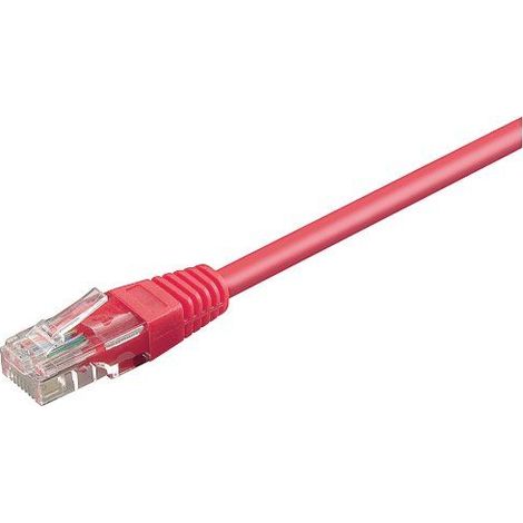 INTELLINET Cavo di rete Patch CCA Cat. 6 Rosa UTP 1 m (1/2)