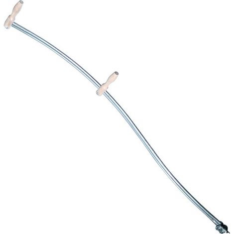 Manche de faux métallique 1,5m – Acier galvanisé – Poignée plastique – Fabrication française – Outils Perrin (1/2)
