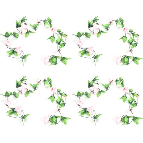 künstliche Rosenstreifen zum Selbermachen – Dekoblumen für Hochzeiten, Gartenfeste (1/5)