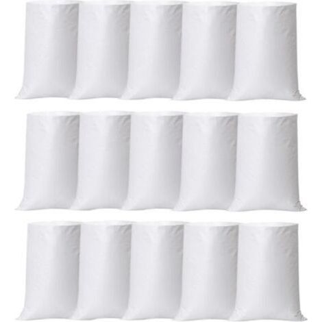 30 Stück Bauschuttsäcke, robuste Sand- und Erdsäcke – 60 x 100 cm, wiederverwendbar (1/5)