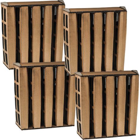 vhbw 4x Filtro reemplaza IQAir 102181000, V5-Cell para humidificador - Filtro de aire Filtro de gases y olores (1/4)