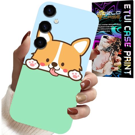Funda para Samsung Galaxy M55 5G - adorable diseño de perro de cuentos de hadas (1/5)