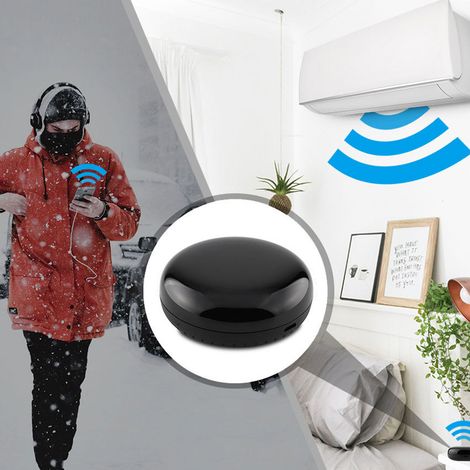 Graffiti WiFi Smart Infrarot-Fernbedienung für Fernseher und Klimaanlagen (mit App und Sprachtimer) (1/5)