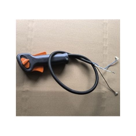 Pièce de rechange pour 4137-790-1307, compatible avec le câble de traction de la poignée de commande des débroussailleuses FS90, FS100 et FS130. (1/4)