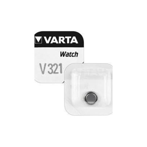 Pila Reloj 321 VARTA Oxido Plata SR616SW