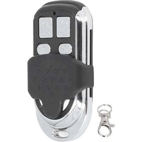 Ouvre-porte de Garage à 4 Boutons, Télécommande 868 MHz pour Porte de Garage, Alarme Antivol, Porte Rideau, Appareils électroménagers, 1 Paquet, Taille Compacte A (1/4)