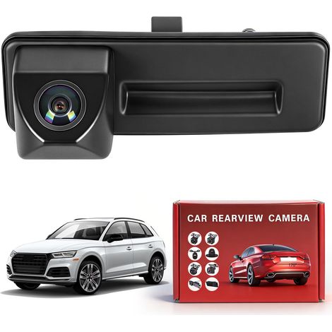 HD 1080P Caméra de Recul de Voiture Remplacement pour Skoda Octavia 2 3 Audi A5 2011-2014, Grand Angle de 170 Degrés, Vision Nocturne de Voiture, Caméra de Stationnement Étanche,Personnalisé pour Audi (1/5)
