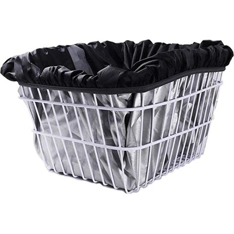 Housse imperméable pour panier de vélo, installation facile pour courses et pique-nique (1/5)