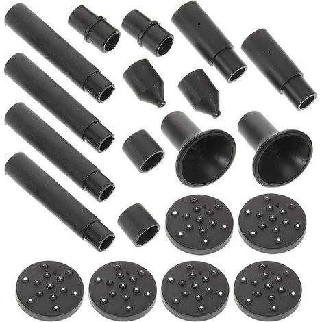 Kit de buses pour fontaine solaire, buses en plastique avec adaptateur de connexion, 2 ensembles (1/5)