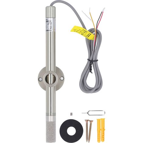 Temperature Humidity Sensor 4‑20mA Output IP68 Waterproof 15‑30V DC Transmitter Sensor Probe