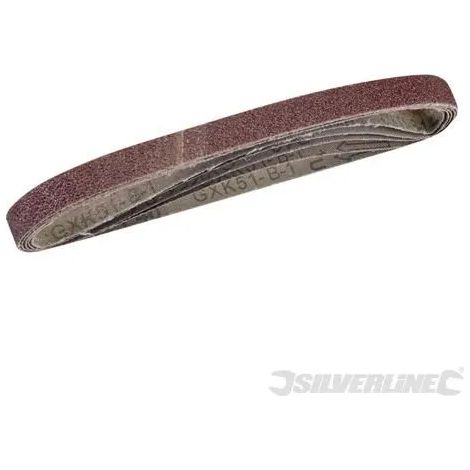 Bandas abrasivas Silverline 950457 13 mm ancho 457 mm largo