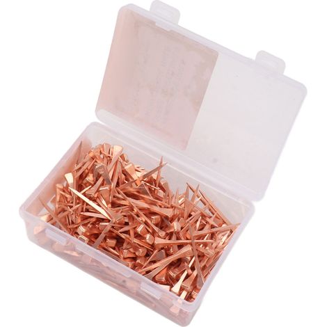 250 Clous à Fers à Cheval Cuivrés Antirouille Matériel Équestre Accessoires pour Animaux 45mm (1/5)