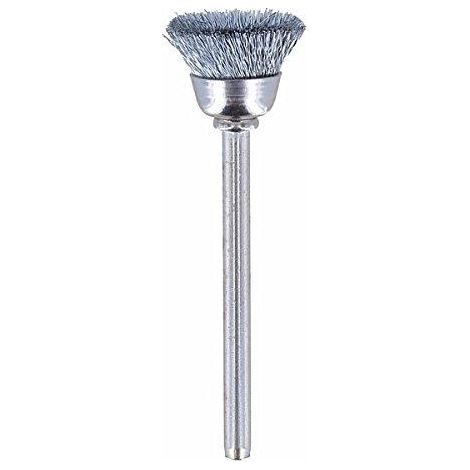 DREMEL ACCESORIO 442 CEPILLO ALAMBRE ACERO MANGO 3.2MM BROCHA 19MM (2U.