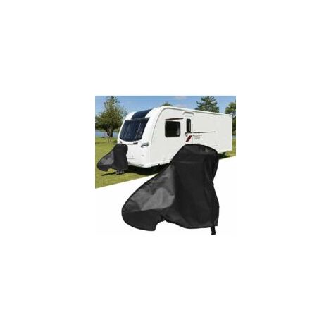Housse De Timon Remorques - Bâche De Protection Pour Caravane, Housse De Protection Universelle Pour Attelage De Caravane,87x62x40cm - Crezuo (1/4)